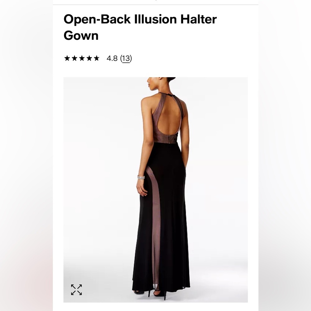 Open back gown - Picture 3 of 7